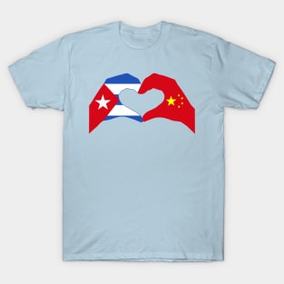 We Heart Cuba & China Patriot Flag Series T-Shirt